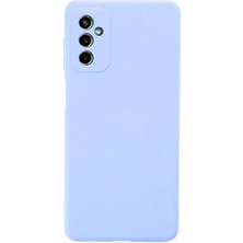 Ulu Pazarlama Samsung Galaxy M52 5g Kılıf Nano Içi Kadife Silikon - Lila