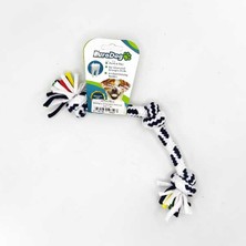 Cosmotex Eurodog Diş Ipi Üç Düğüm Mi Beyaz Çizgi 15 cm