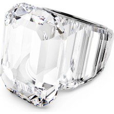 Swarovski Lucent Yüzük Octagon Cut Beyaz 52