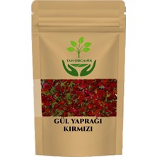 Tan Organik Gül Yaprağı Kırmızı 75 gr
