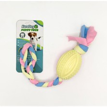 Cosmotex Eurodog Puppy T Sarı Rugby Topu Diş Kaşıma Oy.
