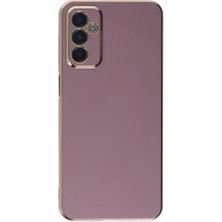 Ulu Pazarlama Samsung Galaxy M23 Kılıf Volet Silikon - Mor
