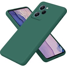 Ulu Pazarlama Xiaomi Poco X5 Pro 5g Nano Içi Kadife Silikon - Koyu Yeşil