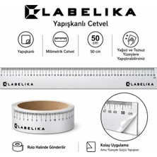 Labelika Yapışkanlı Cetvel