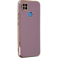 Ulu Pazarlama Xiaomi Redmi 9c Kılıf Volet Silikon - Mor