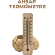Byanes Ahşap Termometre Duvar Tipi Dayanıklı Model ile Doğru Ölçüm Sağlar