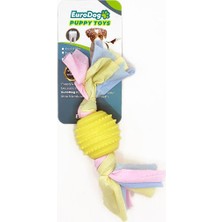 Cosmotex Eurodog Puppy T Sarı Tırtıklı Top Diş Kaş.oy.