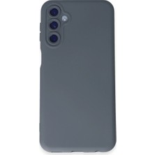 Ulu Pazarlama Samsung Galaxy M34 5g Kılıf Nano Içi Kadife Silikon - Gri