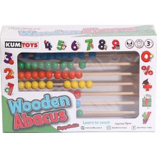 Popüler Sepet Ahşap Abaküs -Kumtoys - KM5632