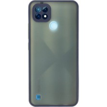 Eco Port Realme C21 Kılıf Montreal Silikon Kapak - Lacivert