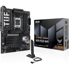 Asus Tuf Gamıng X870-PLUS Wıfı Ddr5 8000MHZ 1xhdmı 2xusb4 4xm.2 Am5 Atx (Amd Am5 9000/8000/7000 Serileri Ile Uyumlu)