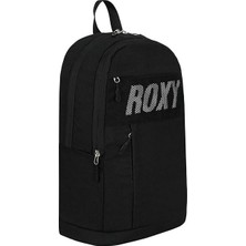 Trg Roxy Çok Bölmeli Astarlı Su Geçirmez Sırt ve Okul Çantası Siyah