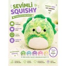 Squishmallows Rocio Tie-Dye Desenli Triceratops 25CM Peluş