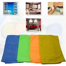 Byanes Mikrofiber Temizlik Seti 4 Parça Temizleme Cam Silme Bezi Renkli