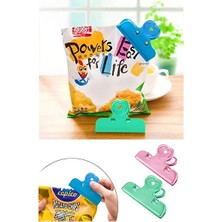 Byanes Poşet Torba Kapatıcı Klips 4 Adet Plastik Poşet Ağzı Kapatıcı