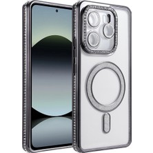 Ulu Pazarlama Xiaomi Redmi Note 14 4g Joke Simli Magneticsafe Kılıf - Siyah