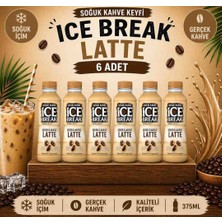 İçim Içim Ice Break Soğuk Kahve Şekersiz Latte 375 ml x 6 Adet