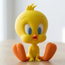 Brand House Tweety Anahtarlık 3D Çok Renkli Sevimli Çanta Süsü Bag Charm Hediyelik