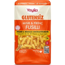 Yayla Glutensiz Vitamin ve Mineralce Zengin Mısır ve Pirinç Fusilli Makarna 400 G