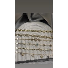 Vip Gold Çeşitli Model Kararmaz Modern Bileklik
