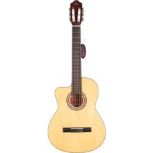 MarkEntegra Cnl Cutaway Klasik Gitar - Doğal Renk ve Yüksek Ses Kalitesi