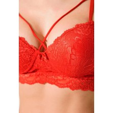 Ecem Yıldız Bralet Dantelli Destekli Sütyen