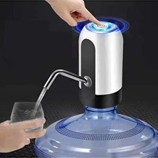 Byanes Hızlı ve Sessiz Damacana Pompası, USB Şarjlı ve Otomatik, Dakikada 1.7 Litre Su Çıkışı
