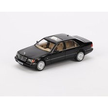 Vardem 1:24 Ölçek Sesli Işıklı 4 Kapısı Kaput ve Bagajı Açılan Stantlı Model Araç S Serisi