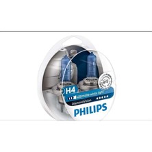 Philips 12V H4 Ampul 60/55W (Set) Ultımate Whıte Lıght 5000K (1 Ad )