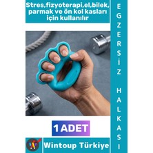 Wintoup #egzersizaleti Ameliyat Sonrası Fizyoterapi Rehabilitasyon Müzisyen Dağcı Sporcu Stres Atma Spor El Parmak Bilek Ön Kol Kas Güçlendirici Direnç Silikon Egzersiz Halkası