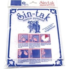 Byanes Beyaz Renk Polyester 75CMX125CM Sineklik Pencere ve 5 Metre