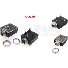 Fano-(5 Adet) 3.5mm Ses Jakı Soket Somunlu, 5-Pin Ses Kulaklık Fişi Arayüzü