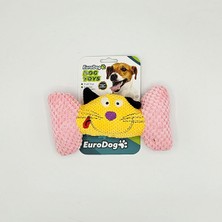 Cosmotex Eurodog Örgü Peluş Kemik Köpek Oyuncağı 19,5X11 cm