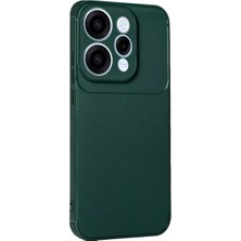 Ulu Pazarlama Oppo Reno 15 Auto Focus Karbon Kapak - Koyu Yeşil