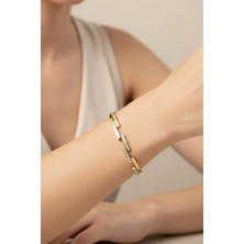 Stil Incisi/xupıng Jewelry /çubuk Zirkon Taşlı Bileklik