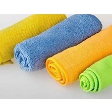 Byanes Mikrofiber Cam Silme Temizleme Bezi Seti 4'lü Oto Temizlik Bezi