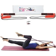 Byanes Squat Pilates Studio Evde Spor Egzersiz Çubuğu Kalça Basen Sıkılaştırıcı Barı Plates