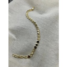 Vip Gold Yuvarlak Sıralı Modern Bileklik