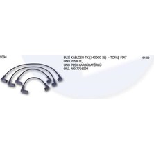 Ünüvar Buji Kablosu 7716094 Fıat Uno 70SX Ie Karbüratör 1/4 (1 Tk )