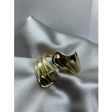 Vip Gold Yaprak Model Kelepçe Bileklik
