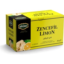 Tan Organik Zencefil Limon Karışık Bitki Çayı 20’li