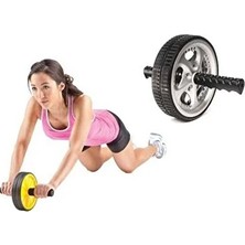 Byanes Ab Wheel Teker Şeklinde Vücut Geliştirme Egzersiz Aleti