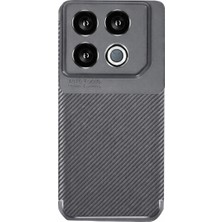 Ulu Pazarlama Infinix Gt 20 Pro Kılıf Auto Focus Karbon Kapak - Gri
