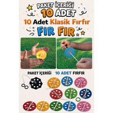 Hk Nova Hknova 10 Adet Ipli Fırfır Nostalji Oyuncak Ramazan Okul Hediyesi Hediye Paketli Set Çocuk Gelişimine Katkı