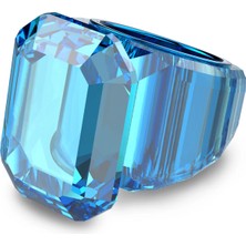 Swarovski Lucent Yüzük Octagon Cut Mavi 60