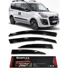 Sunplex Cam Rüzgarlığı Fıat Doblo Iı 2010-2017 Ön-Arka Sport Style (1 Tk )