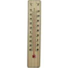 Byanes Ahşap Termometre Kartela MSY-127 ST01623