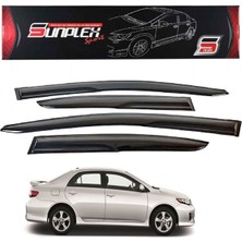 Sunplex Cam Rüzgarlığı Toyota Corolla 2007-2012 Ön-Arka Sport Style (1 Tk )
