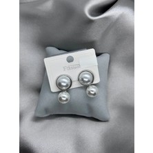 Vip Silver Top Inci Model Küpe