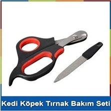 Byanes Kedi ve Köpekler Için Tırnak Makası Tırnak Törpü Seti Takımı Ekonomik Pratik Kullanım